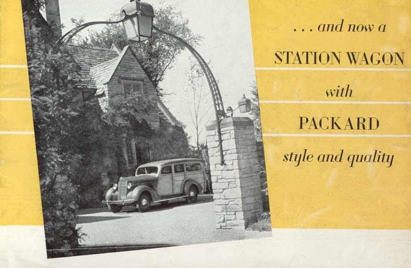 1937 Packard Wagon Brochure
